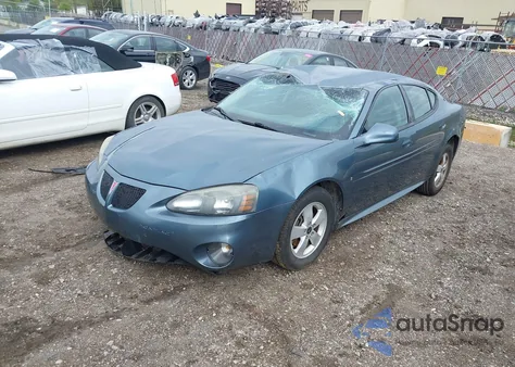 2006 Pontiac Grand Prix из США, поврежденный, VIN 2G2WP552561222449